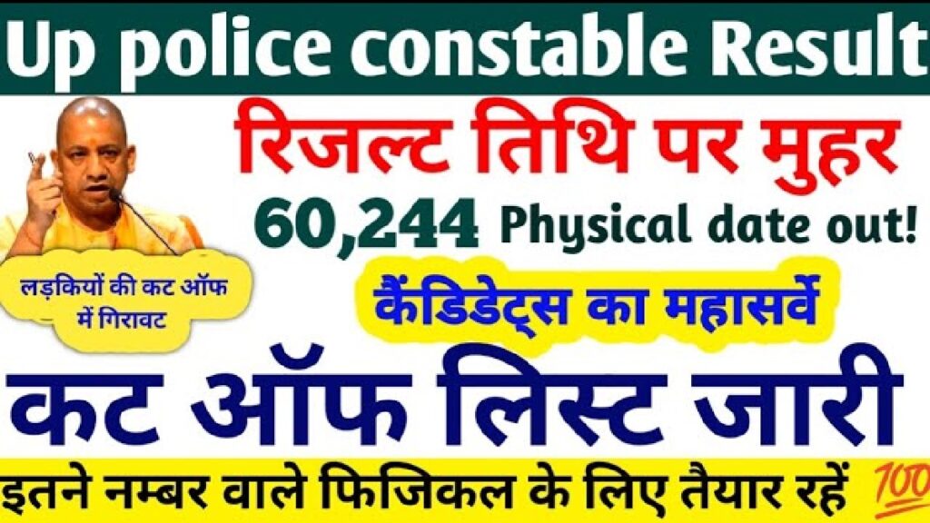 Up Police Constable Result 2024