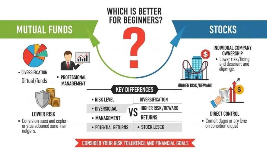 Difference Between Mutual Funds and Stocks