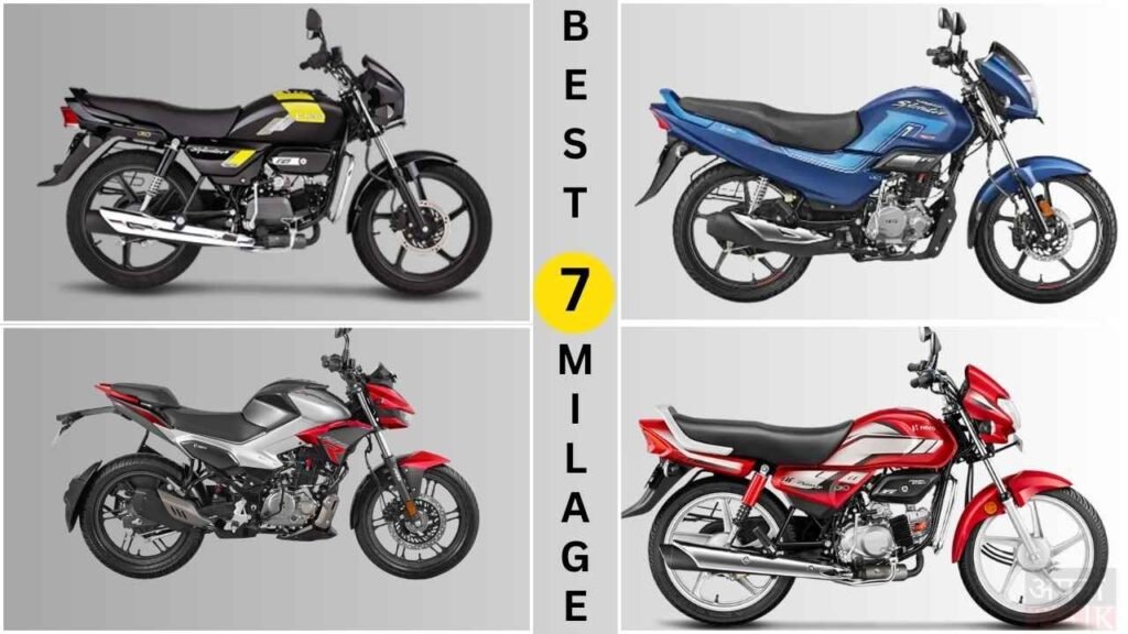 Top 7 Hero Bikes in India with Best Mileage for Daily Use and Fuel Savings