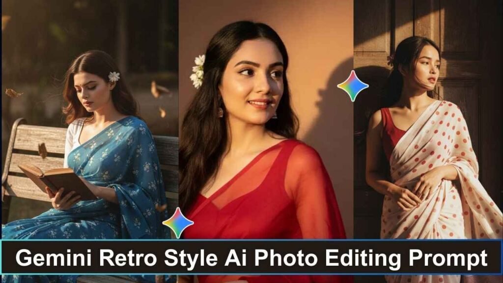 Gemini Retro Style Ai Photo Editing Prompt