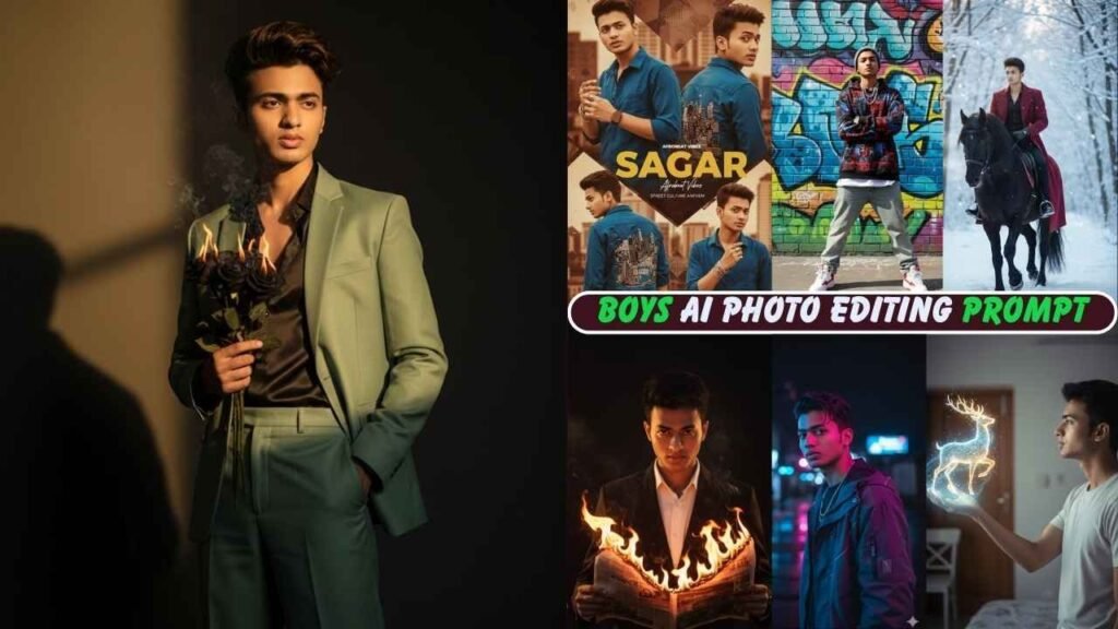 Google Gemini Boys AI Photo Editing Prompt