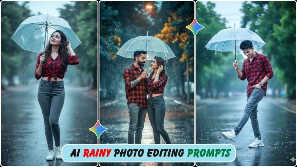 Google Gemini Rainy Photo Editing Prompts