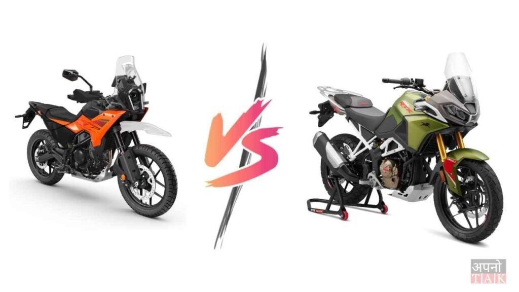TVS Apache RTX 300 vs KTM 250 Adventure