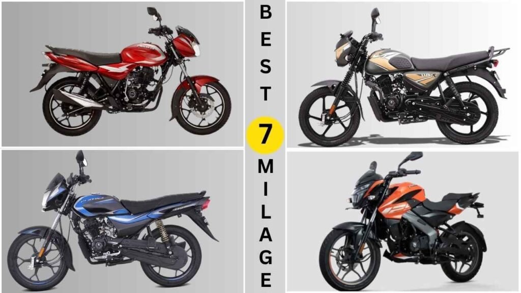 Top 7 Bajaj Bikes in India with Best Mileage for Daily Use and Fuel Savings