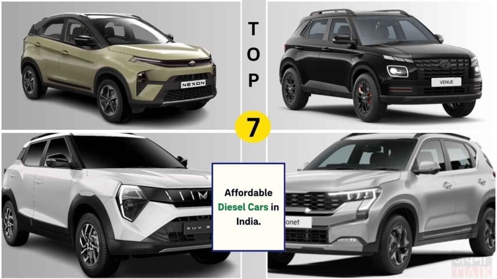 Top 7 Budget Diesel Cars in India 2025